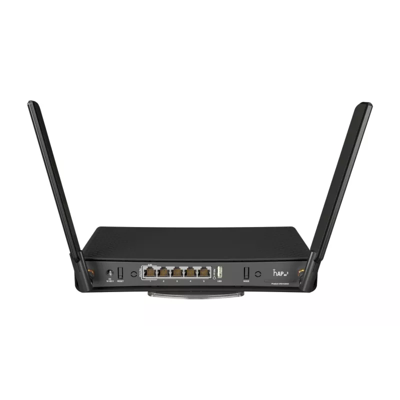 MikroTik home AX Access Point C53UiG+5HPaxD2HPaxD, hAP ax³, 2.4/5 GHz AX, 4x Gigabit, 1x 2.5GB, Tower Case - 213090 - 1