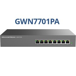 Grandstream GWN7701PA, 8 Port Switch, 8 Port PoE+ - 217748 - 1
