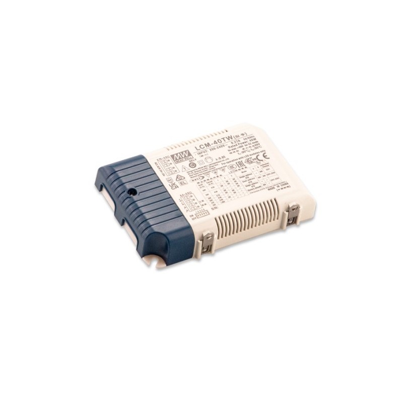 Synergy 21 power supply - CC Driver 2*700mA ~40W Mean Well DALI-2 tunable white DT8 - 232118 - 1
