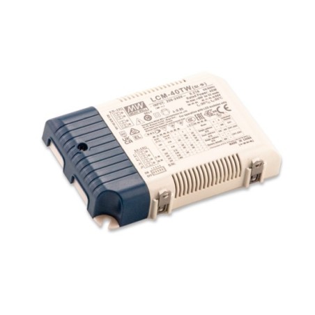 Synergy 21 power supply - CC Driver 2*700mA ~40W Mean Well DALI-2 tunable white DT8 - 232118 - 1