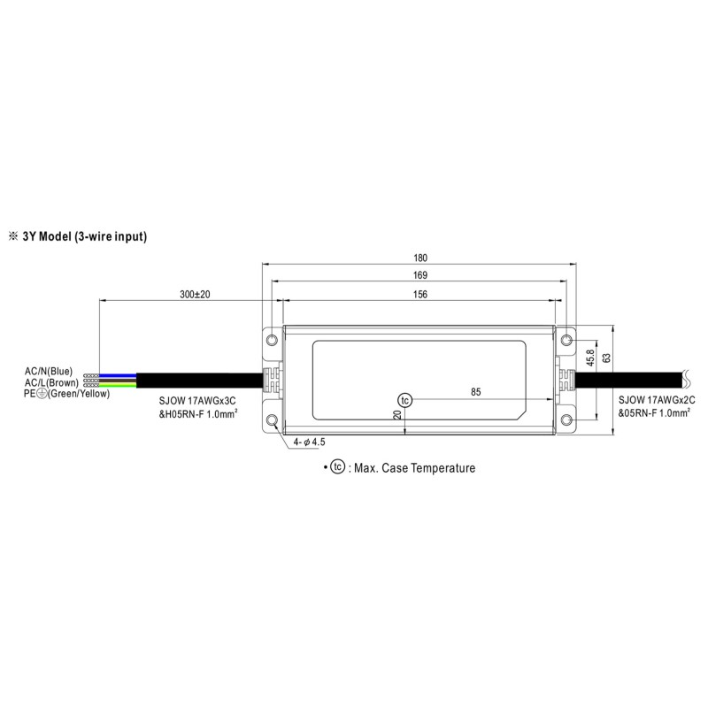 Synergy 21 Netzteil - 24V 75W Mean Well IP67 DALI - 232469 - 2