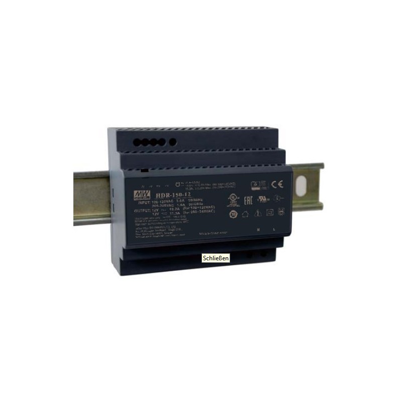 Synergy 21 power supply - 48V 150W Mean Well DIN rail - 232549 - 1