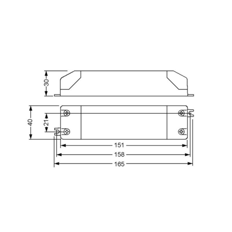 Synergy 21 LED light panel 620*620 zub Standardnetzteil 35W PRO V3 Triac DIM SELF - 232601 - 2