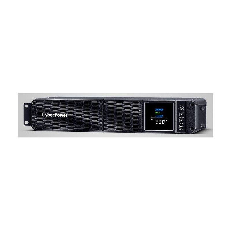 CyberPower USV, PFC-Serie, 19" 2HE, 2000VA/1200W, Line-Interactive, reiner Sinus, USB/RS232, - 234742 - 1