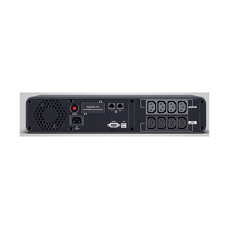 CyberPower UPS, PFC series, 19" 2U, 2000VA/1200W, line-interactive, pure sine, USB/RS232, - 234742 - 2