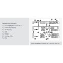 Effekta USV Serie Compact RM19"-USV, Line-Interactive, Sinus, LCD-Display, RS232+USB, schwarzCompact RM 750 750VA 450WATT 2,5min