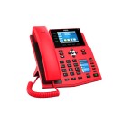 Fanvil X5U-R, Red Phones for Hospitality, Fire Station etc. solution High-end business phone with Gigabit / SIP / POE / Gigabit