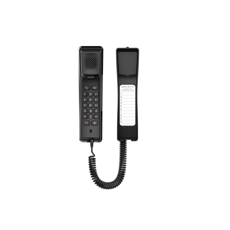 Fanvil H2U-B, H2U Compact IP Phone (Black) / SIP / POE - 186868 - 2