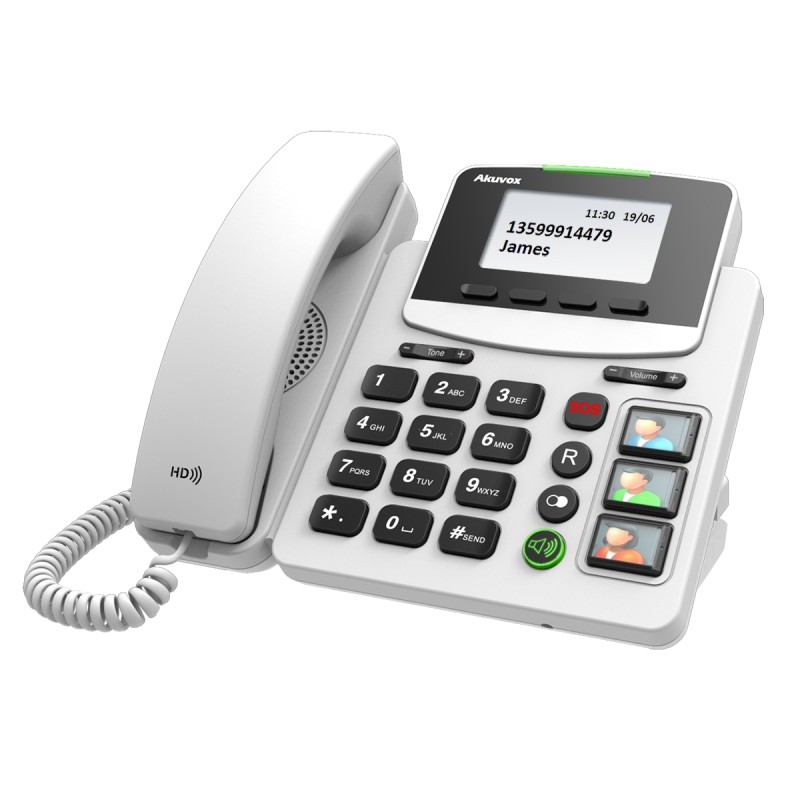 Akuvox R15P IP Phone Desktop BIG Button SIP - 188226 - 3