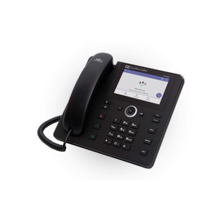AudioCodes Teams C448HD IP-Phone PoE GbE black with an external power supply - 190529 - 1