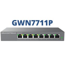 Grandstream GWN7711P, 8-Port, Layer 2 Lite Managed Network Switches - 231110 - 1