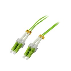 LWL-2-Faser-Patchk. 15mtr.LC-LC, 50/125um, OM5, AD2mm, Synergy 21 - 151066 - 1
