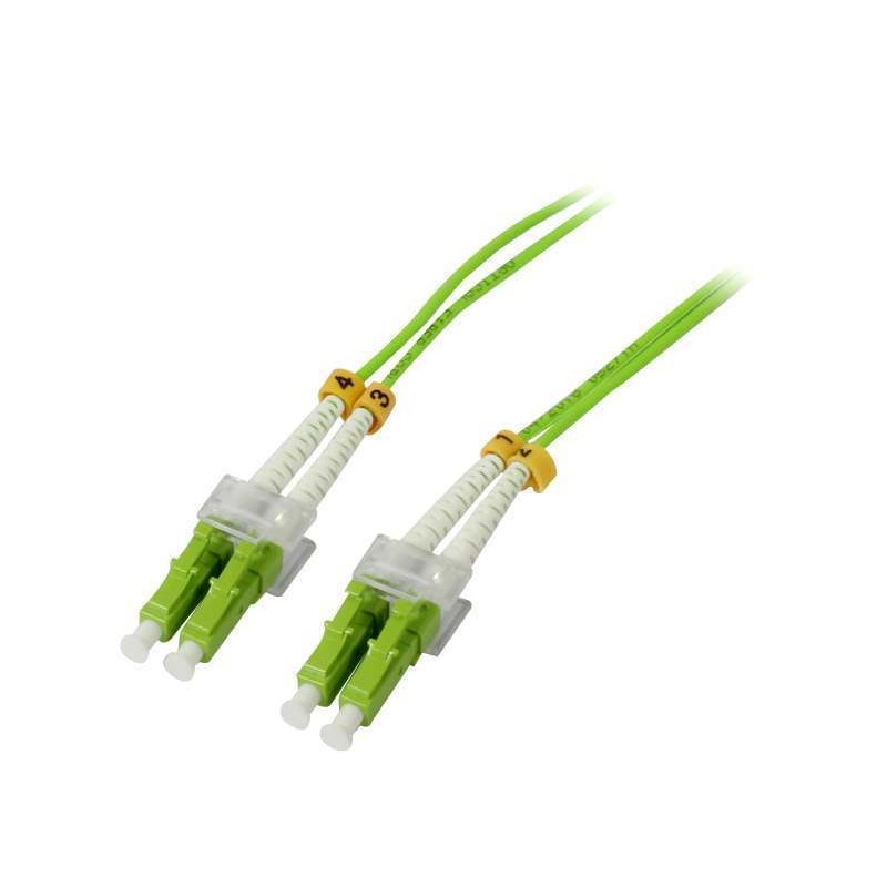 LWL-2-Faser-Patchk. 40mtr.LC-LC, 50/125um, OM5, AD2mm, Synergy 21 - 151070 - 1