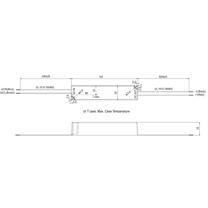Synergy 21 Netzteil - 12V 18W Mean Well IP67 - 233908 - 2
