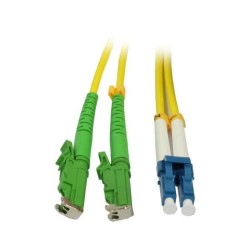 LWL-2-Faser-Patchk. 25mtr.LSH(E2000APC)-LC, 9/125um, OS2, G657A2, AD3mm, Synergy 21, - 158484 - 1