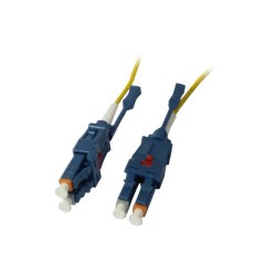 LWL-2-Faser-Patchk. 1,5mtr.LC-LC, 9/125um, OS2, Uniboot(drehbar), Push/Pull, AD2mm, Synergy 21 - 158496 - 1