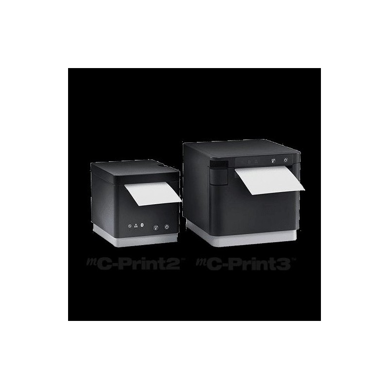Star mC-Print2, USB, BT, Ethernet, 8 dots/mm (203 dpi), cutter, black - 196585 - 2