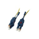 LWL-2-Faser-Patchk. 5mtr.LC-LC, 9/125um, OS2, Uniboot(drehbar), Push/Pull, AD2mm, Synergy 21 - 158499 - 1