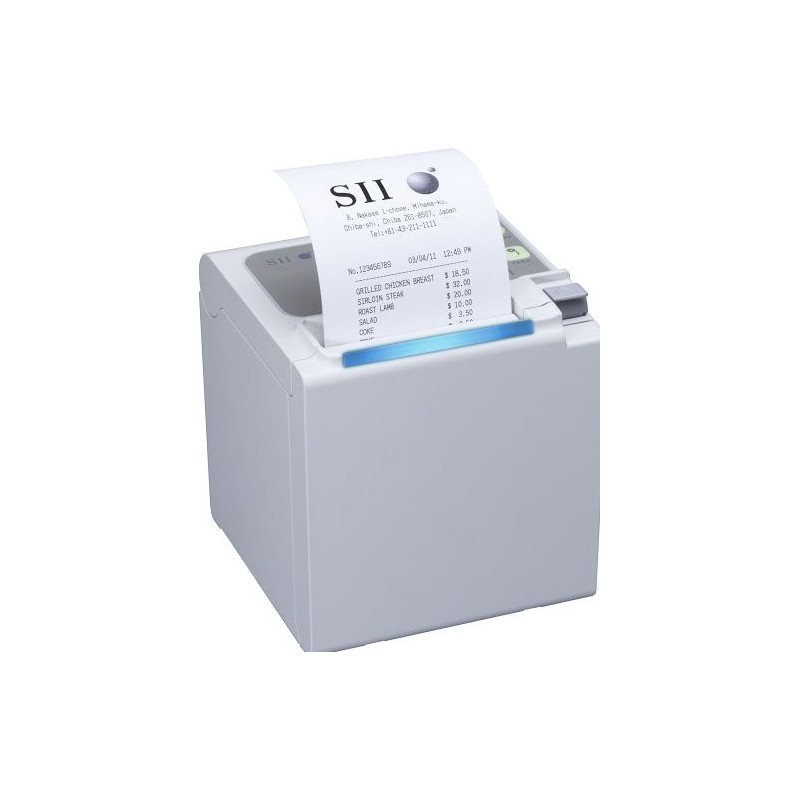 Kassendrucker / Bondrucker Seiko RP-E10, USB, weiß (hellgrau) (RP-E10-W3FJ1-U-C5 ) - 198218 - 1