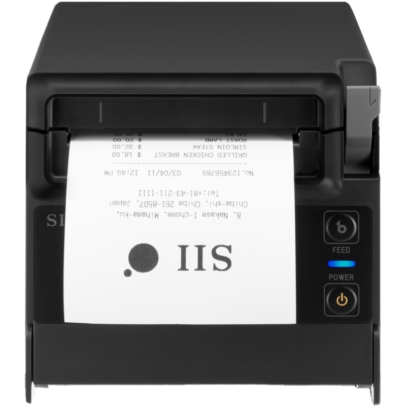 Kassendrucker/Bondrucker Seiko RP-F10, LAN/USB-A, schwarz (RP-F10-K27J1-3 10819) - 198263 - 2