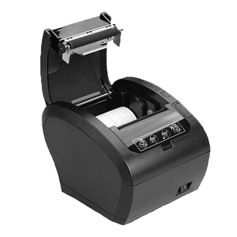 Bondrucker, Thermodruck ALL-CP306, USB & LAN & RS232, schwarz - 198287 - 2