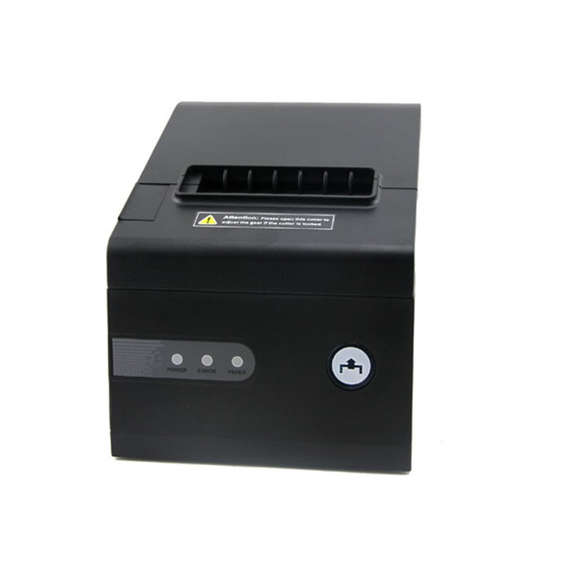 Kasse Bondrucker, Thermodruck ALL-80260J, USB & LAN & RS232, schwarz - 198289 - 2