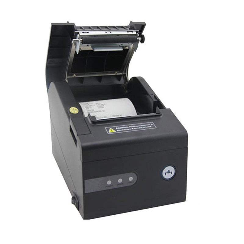 Kasse Bondrucker, Thermodruck ALL-80260J, USB & LAN & RS232, schwarz - 198289 - 3