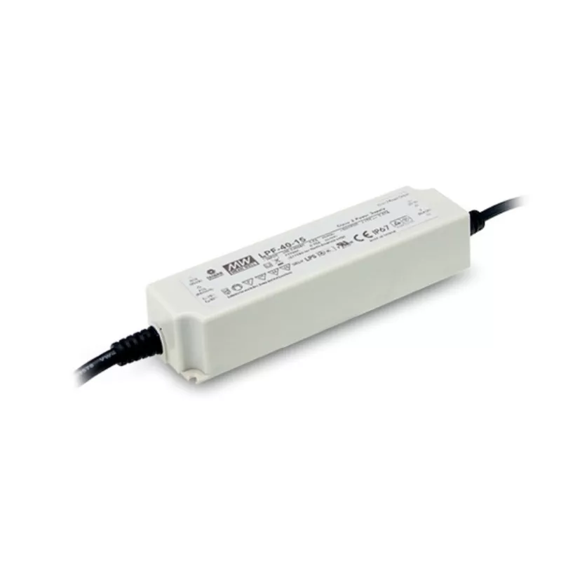 Mean Well Netzteil - 12V 40W, IP67 - 236030 - 1