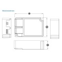Synergy 21 LED light panel 620*620 zub Standardnetzteil 35W PRO V4 0-10V DIM BOKE - 239707 - 2