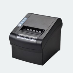 Allnet Thermo-Bondrucker / Kassendrucker ALL-PR806, USB/LAN/RS232, schwarz - 201559 - 1