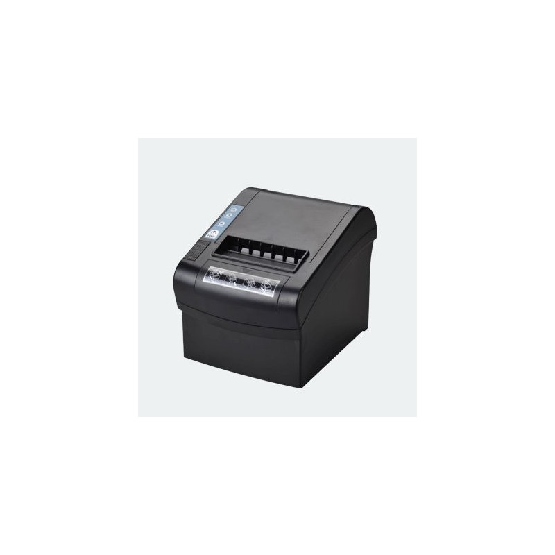 Allnet Thermo-Bondrucker / Kassendrucker ALL-PR806, USB/LAN/RS232, schwarz - 201559 - 1