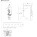 ALLNET replacement power supply/voltage converter 24V/0.63A IN: 18~75VDC - OUT: 24V DC/DC converter Mean Well DIN rail - 240884 
