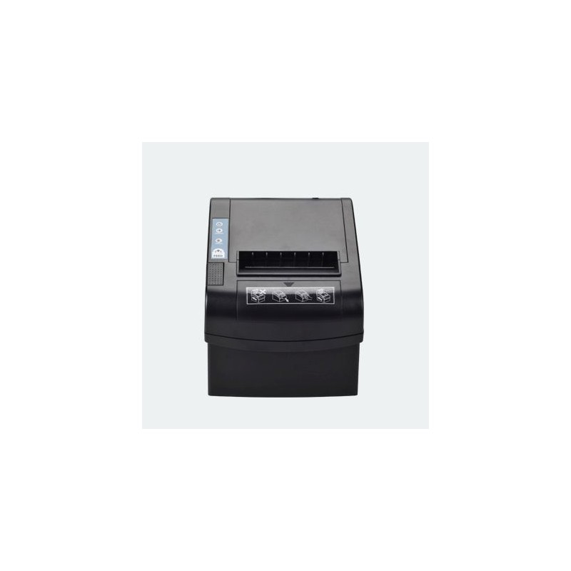 Allnet Thermo-Bondrucker / Kassendrucker ALL-PR806, USB/LAN/RS232, schwarz - 201559 - 2