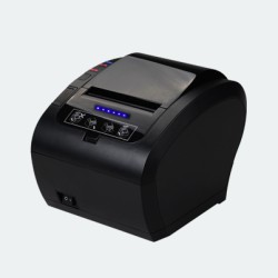 ALLNET Thermo-Bondrucker / Kassendrucker / Küchendrucker ALL-PR606, USB/RS232/LAN/Bluetooth mit Beeper & LED - 201641 - 1