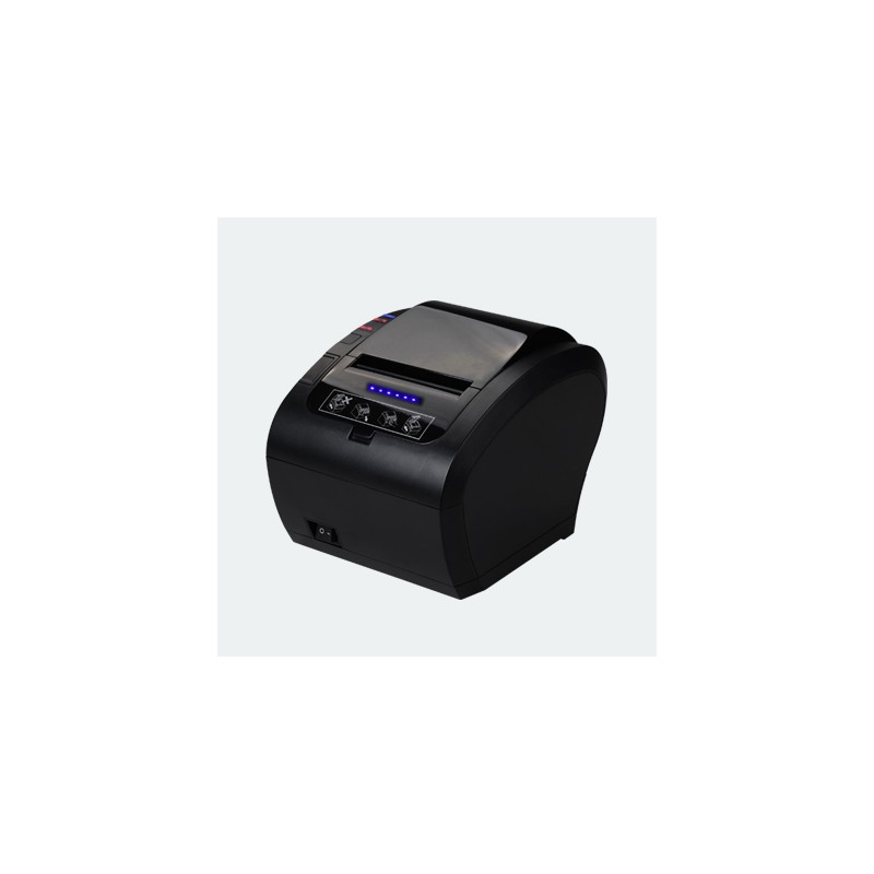 ALLNET thermal receipt printer / cash register printer / kitchen printer ALL-PR606, USB/RS232/LAN/Bluetooth with beeper & LED - 