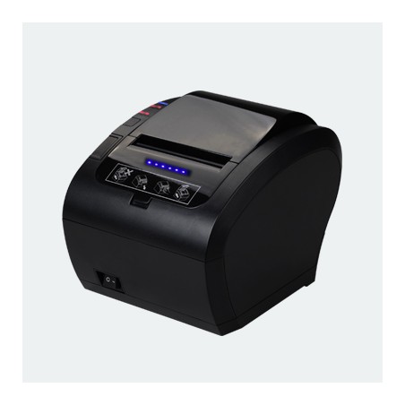 ALLNET thermal receipt printer / cash register printer / kitchen printer ALL-PR606, USB/RS232/LAN/Bluetooth with beeper & LED - 