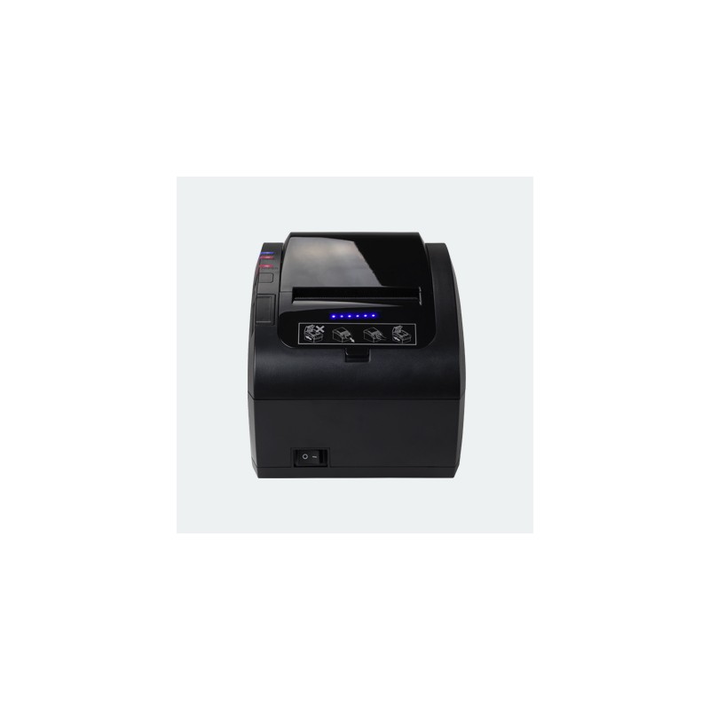ALLNET thermal receipt printer / cash register printer / kitchen printer ALL-PR606, USB/RS232/LAN/Bluetooth with beeper & LED - 