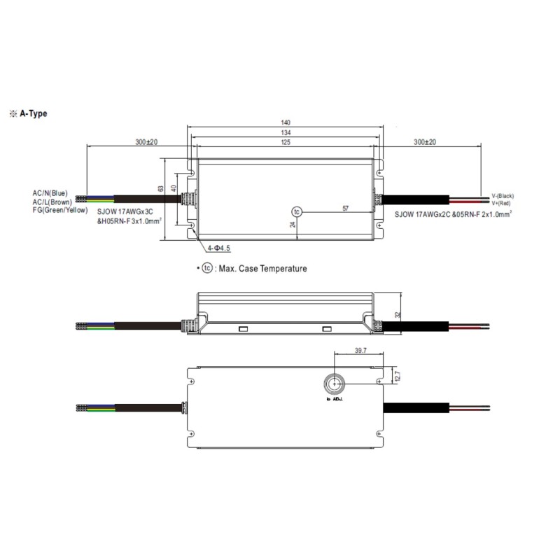 Mean Well Netzteil - 24V 75W IP67 - 243357 - 2
