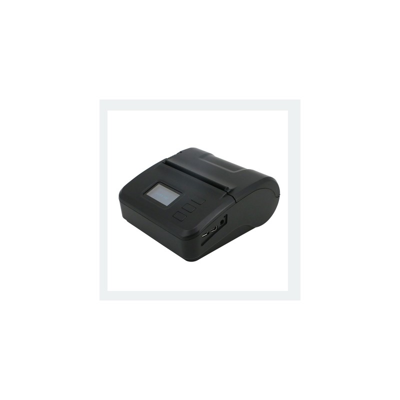 ALLNET Mobildrucker/Kassendrucker ALL-PM01, USB / RS232/ Bluetooth 80 mm, schwarz - 201646 - 1