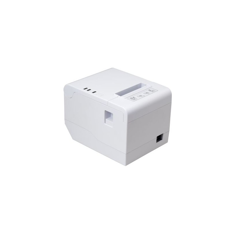 ALLNET Thermo-Bondrucker / Kassendrucker ALL-PR808, USB/LAN/RS232, weiß - 206723 - 1