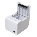 ALLNET Thermo-Bondrucker / Kassendrucker ALL-PR808, USB/LAN/RS232, weiß - 206723 - 2
