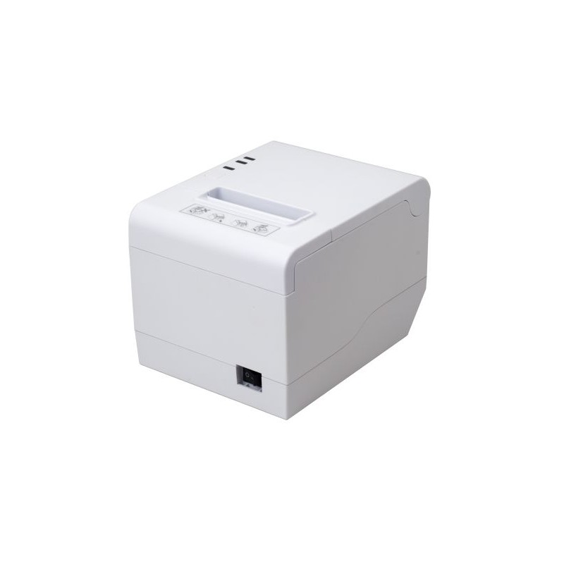 ALLNET Thermo-Bondrucker / Kassendrucker ALL-PR808, USB/LAN/RS232, weiß - 206723 - 3