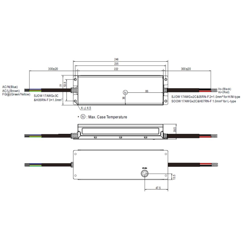 Mean Well Netzteil - 24V 320W IP67 - 243361 - 2