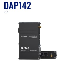 Teltonika · Accesspoint · DAP142 · 2x1 · Wi-Fi 4 · 300Mbit · 2x 10/100 · DIN Rail · RS232 - 240490 - 1