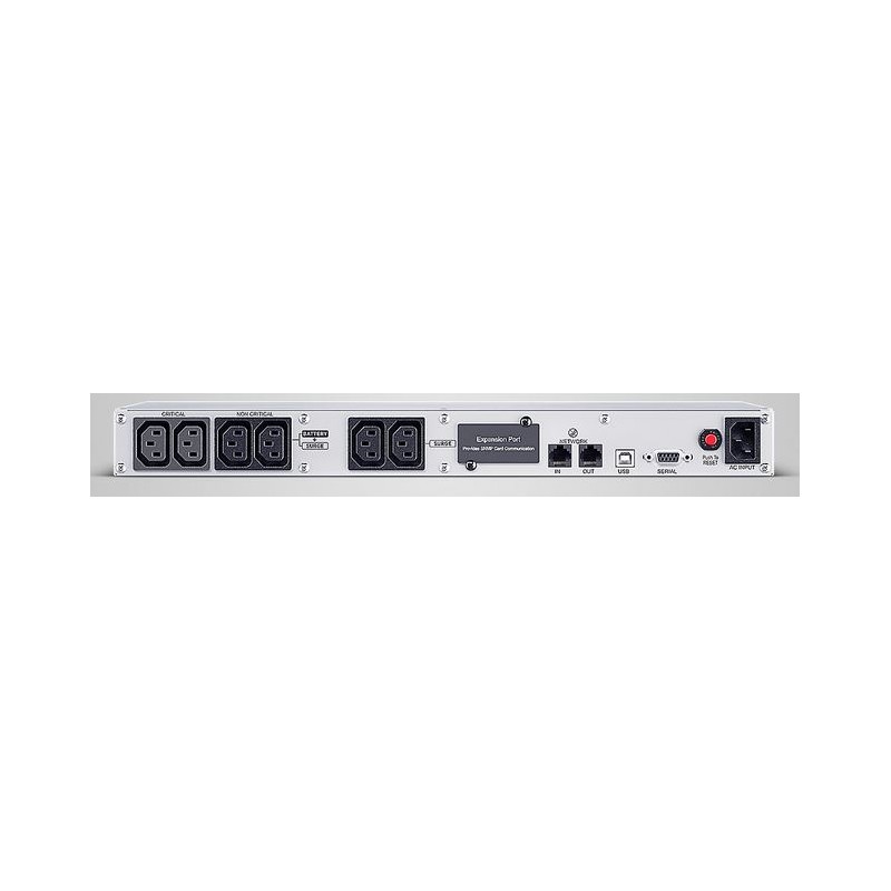 CyberPower UPS, PFC series, 19" 1U, 700VA/420W, line-interactive, pure sine, USB/RS232, - 245580 - 2