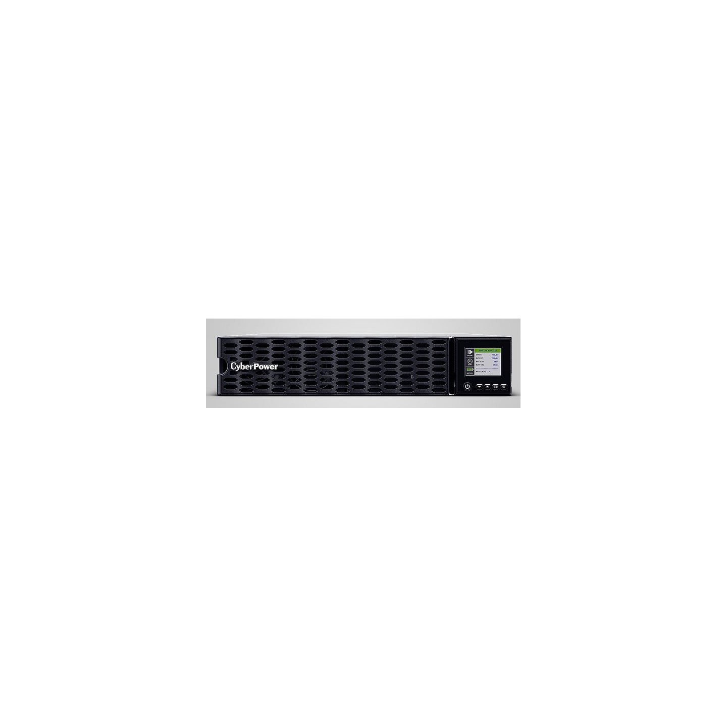 CyberPower USV, OL Tower/19"-Serie, 3000VA/3000W, 2HE, On-Line, LCD, USB/RS232, ext. Runtime, inkl. RMCARD205, 1-phasig - 245668