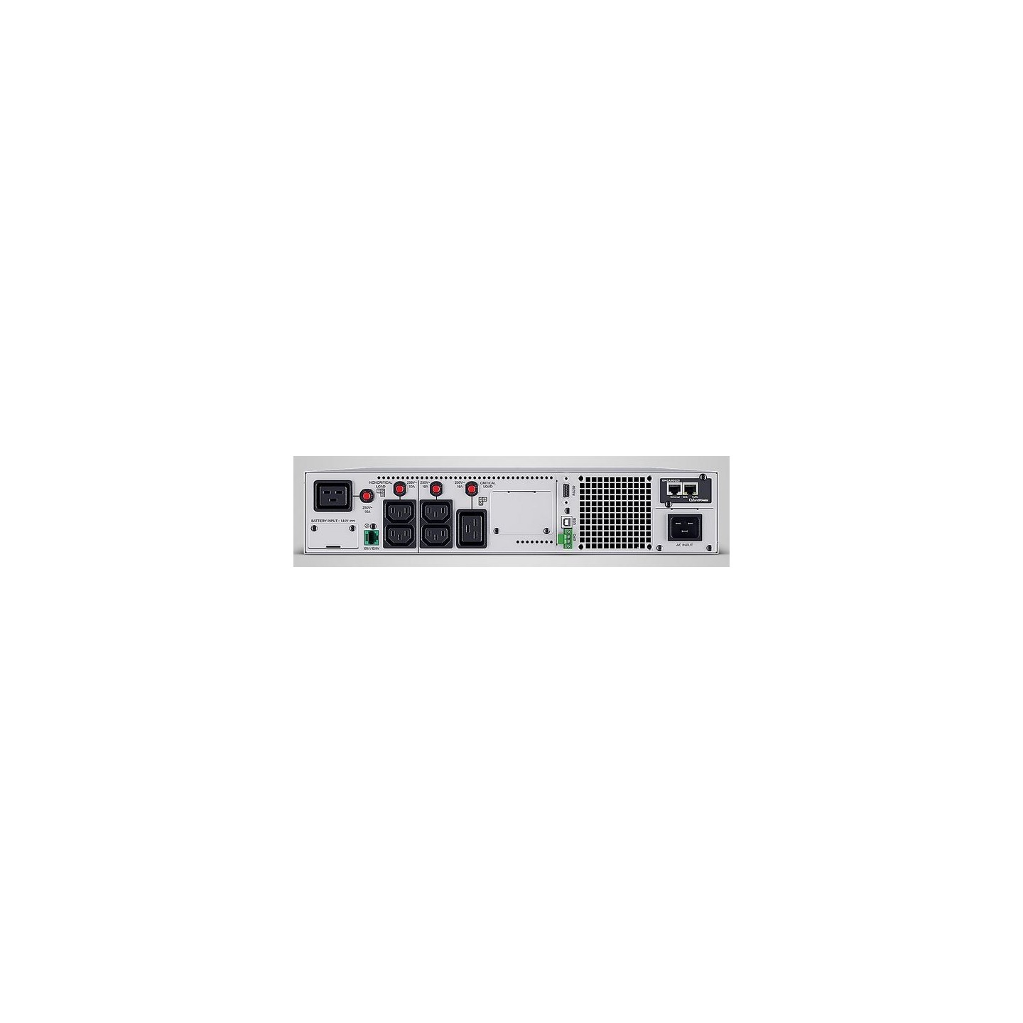 CyberPower UPS, OL Tower/19" series, 3000VA/3000W, 2U, on-line, LCD, USB/RS232, ext. Runtime, incl. RMCARD205, 1-phase - 245668