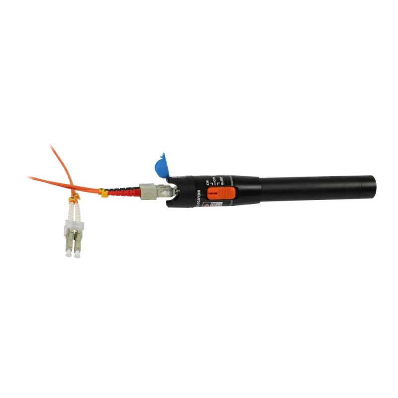 LWL Fiber Checker/Prüfer, Laserlicht, VFL für SM/MM für 1,25/2,5mm Ferrulen, bis ca. 10km, Tester, Synergy 21, - 183862 - 2