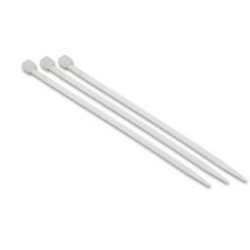 ALLNET 19"zbh. Kabelbinder, L100xB2,6mm, 100er Pack, Transparent, Synergy 21 - 184199 - 1