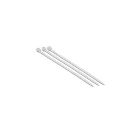 ALLNET 19"zbh. Kabelbinder, L160xB2,6mm, 100er Pack, Transparent, Synergy 21 - 184200 - 1